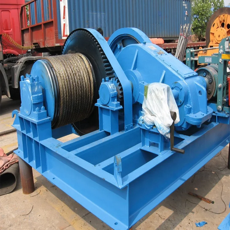 JM Series Electronic Control Slow Speed Large Tonnage Winch for Sale