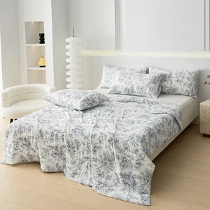 3D Printed Ice Cool Quilt  Bedding Set Nylon Spandex Breathable Summer Blanket