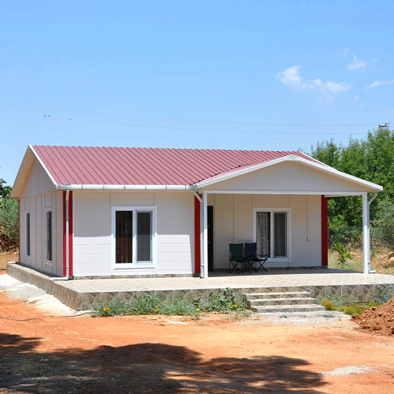 Cottage Resort Log Cabin Modern Prefabricated Concrete House