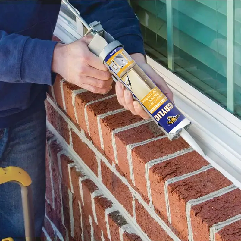 Mastic Acrylic Sealant Repairing Caulking Around Windows Filler