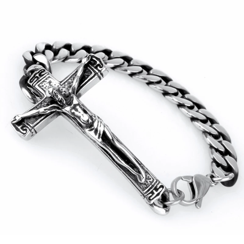 Vintage Christian Silver Crucifix 
