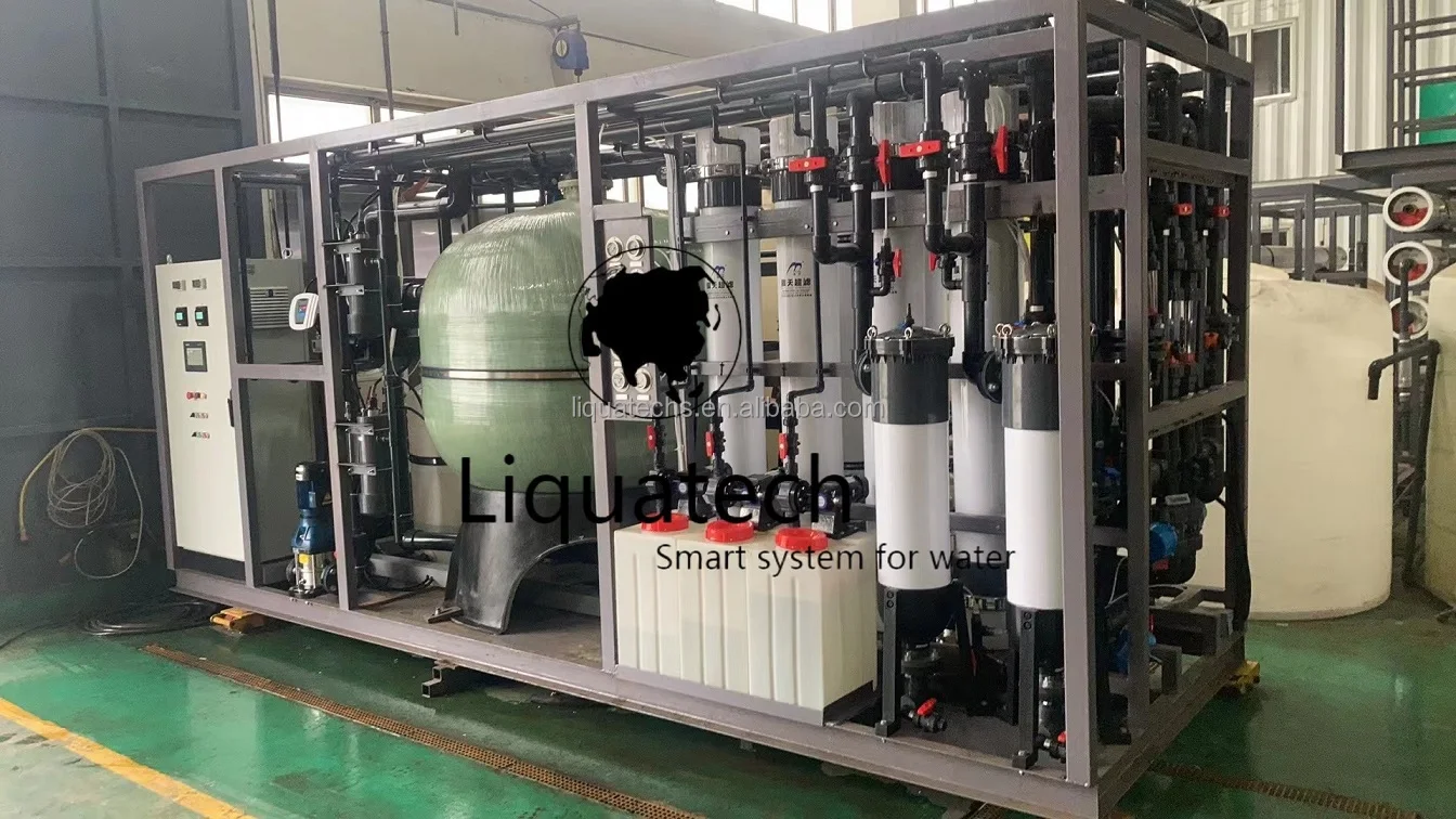 Membrane Cleaner Machine Packaged UF Water Treatment Ultrafiltration Membrane Machines for Water ...