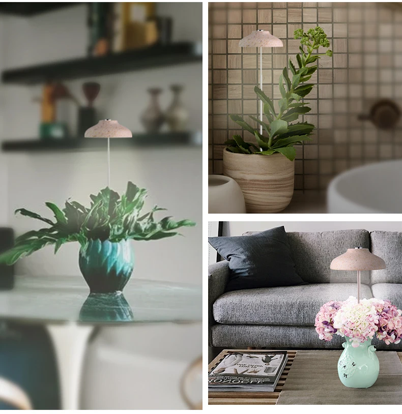 J&c Miniarden Charloe Umbrella Plant Grow Light Led Herb Garden