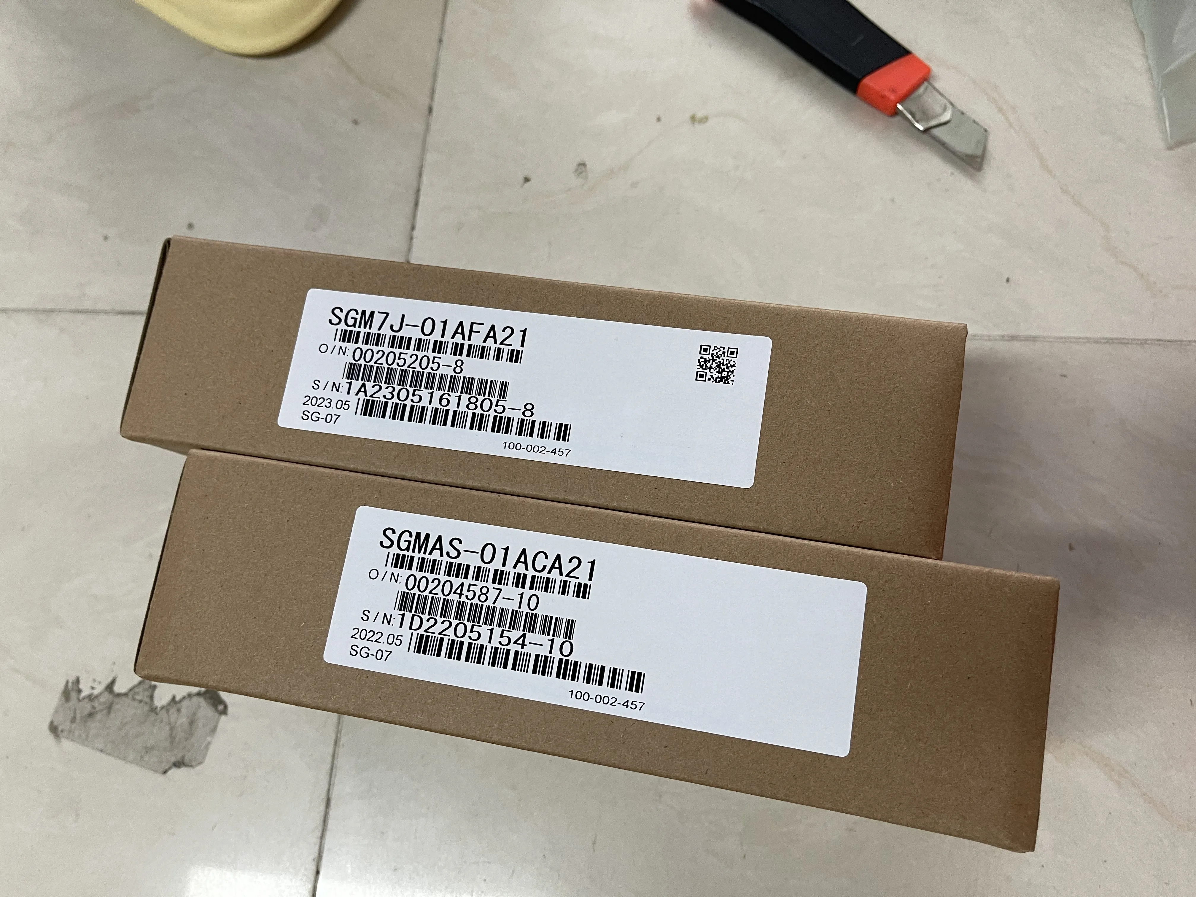 Yaskawa AC Servo Motor SGMAS-01ACA21 SGM7J-01AFA21 Yaskawa AC Servo Motor SGMAS-01ACA21 SGM7J-01AFA21