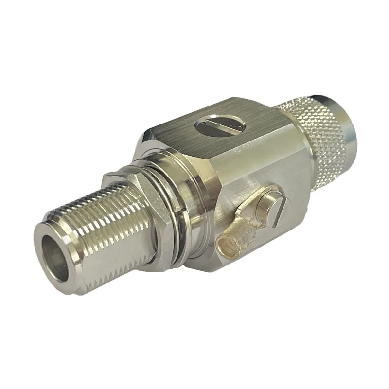 Factory Supply N lightning Arrester High Performance N Male to N Female Lightning Arrester