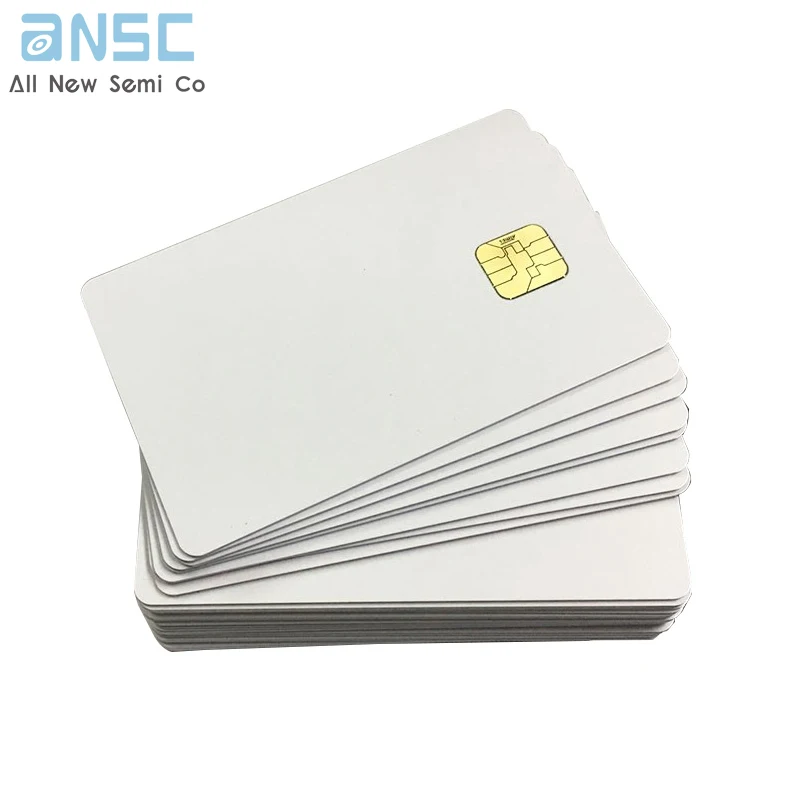 supplier Hot sell AT88SC102 Contact logic encryption IC card lISO7816 Social Security Card