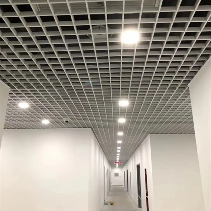 Aluminum Open Cell Ceiling Suspended Grid Ceiling for Interior Decorative