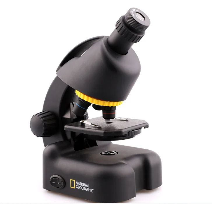 Wholesale Elementary School Science Experiment Toy Set Biological Microscope National Geographic Children's microscope