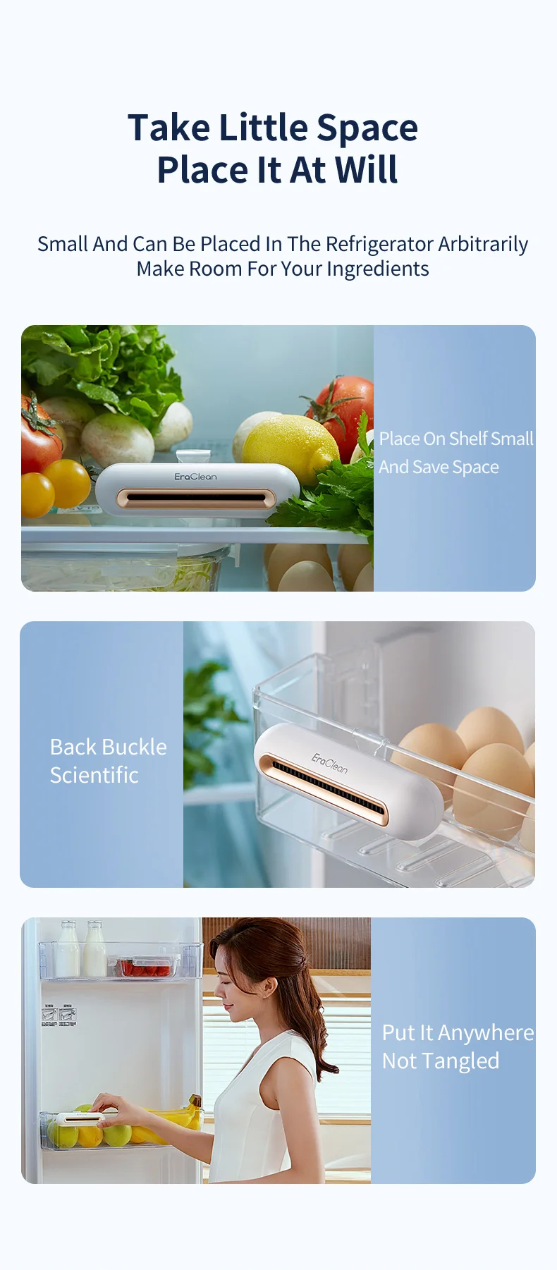 Xiaomi Eraslean Refrigerator Sterilizer Cw-b01 Refrigerator ...