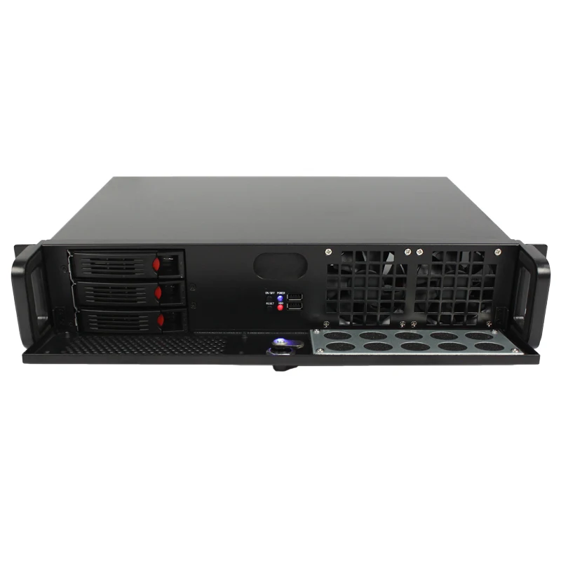 19 Inch Firewall Server case 2U Short Deep Rackmount Server Chassis Cabinet