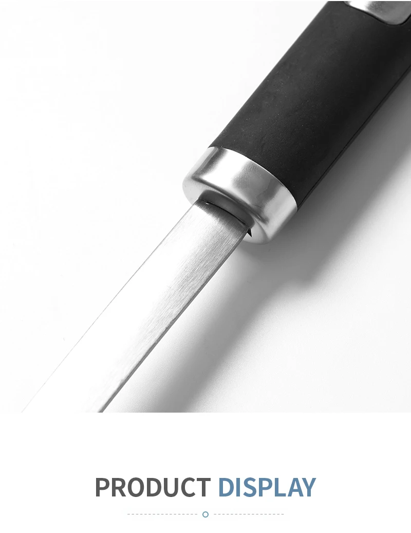 12pcs Cooking Utensils Set Stainless Steel Kitchen Accessories With Black Handle Utensils Set