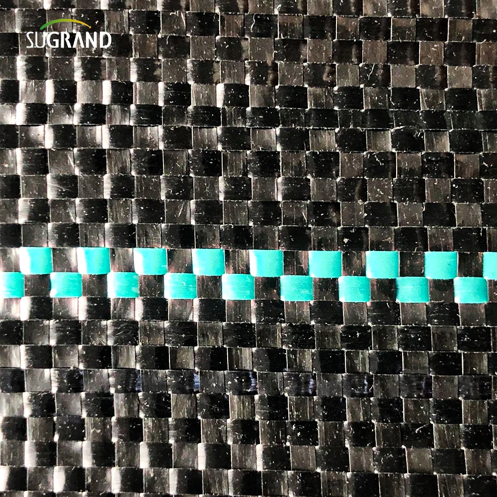 Tree Protector Weed Mat Agriculture Plastic Net Anti Weed Mat Weed Barrier Fabric Black Dust Control Ground Cover