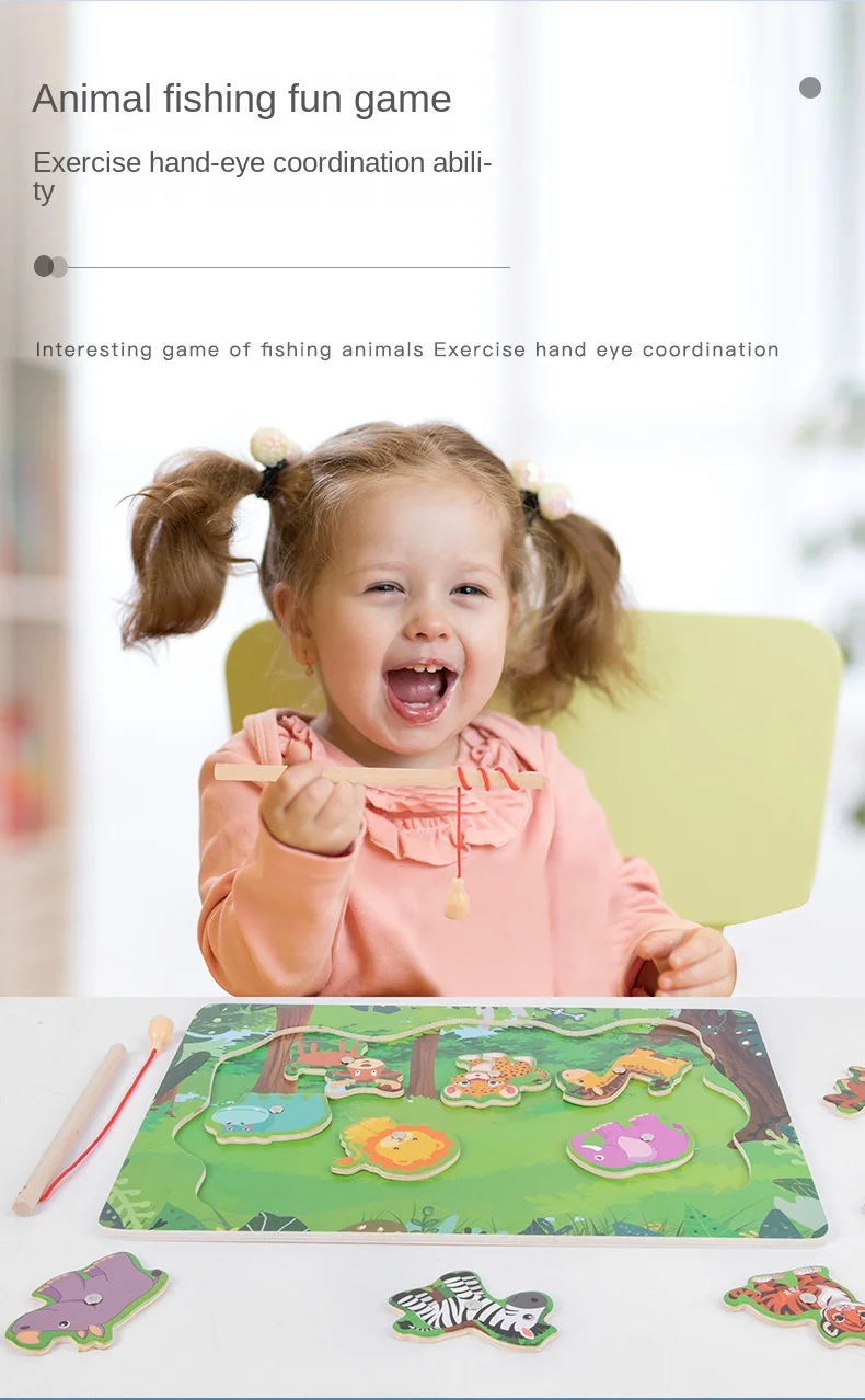 Children's Wooden Early Education Marine Biology Cognition