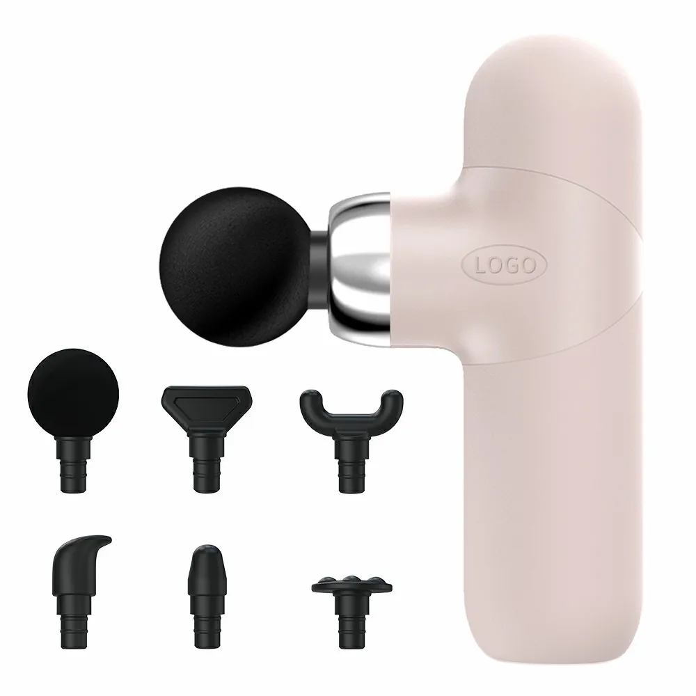 2021 Model Deep Tissue Percussion Mini Muscle Massage Gun Powerful Cordless Sports Gym Massager with Custom Logo