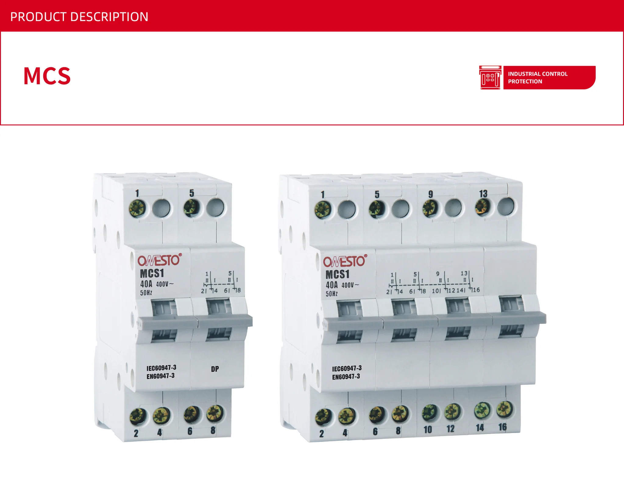 Wholesale Modular Changeover Switch 2P 4P Manual Transfer Switches 25A ...