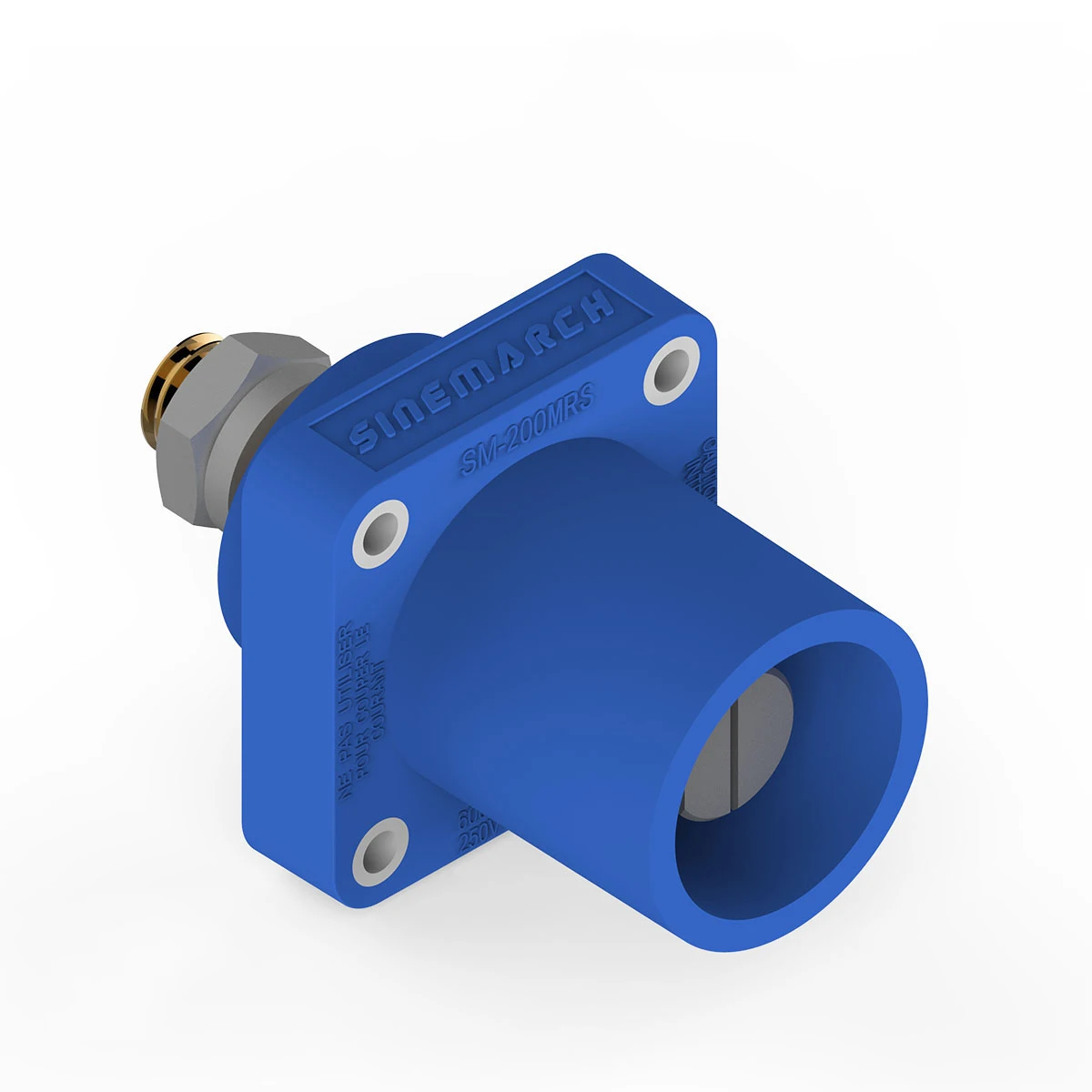 200A Male Power Panel Mount Camlock Connector Socket