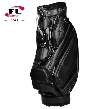 Hot selling waterproof golf bag custom PU staff golf bag for man