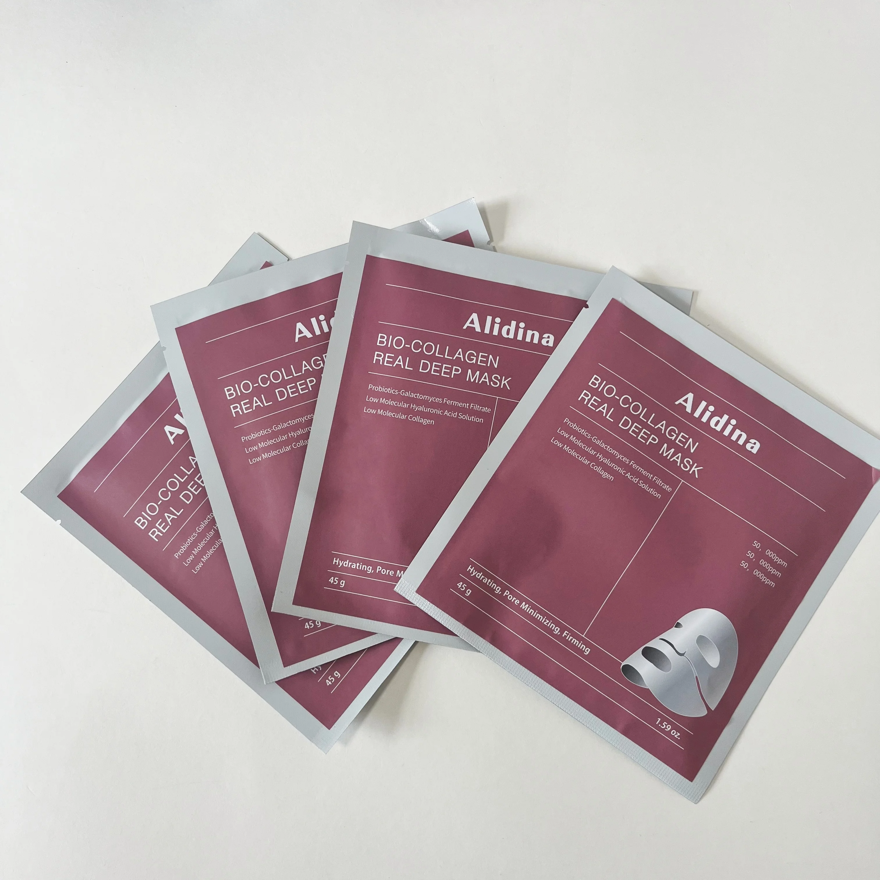 添加抗衰老成分生物胶原蛋白面膜韩国护肤深层胶原蛋白抗皱面膜a