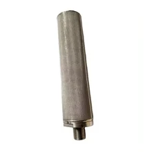Stainless steel multi-layer candle filter sintered mesh metal filter element for liquid and gas purification