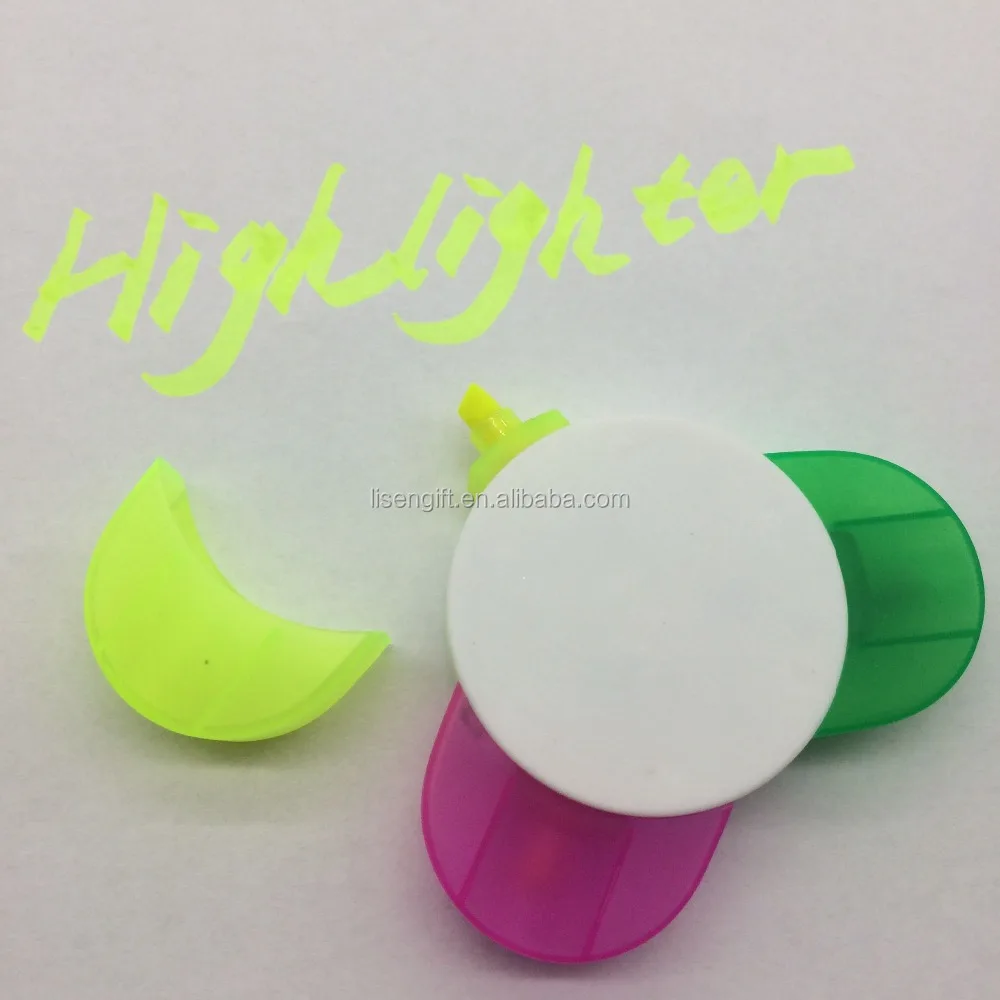 3 Color in 1 Mini Triangle Shape Highlighter - Lisen Markers