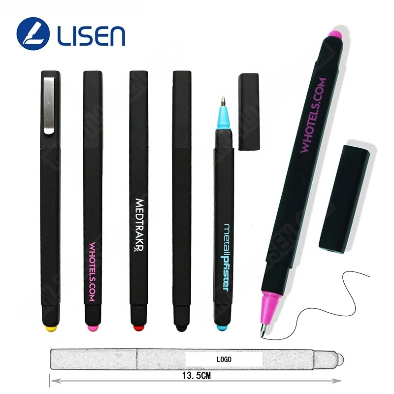 Rubberized Square Pen