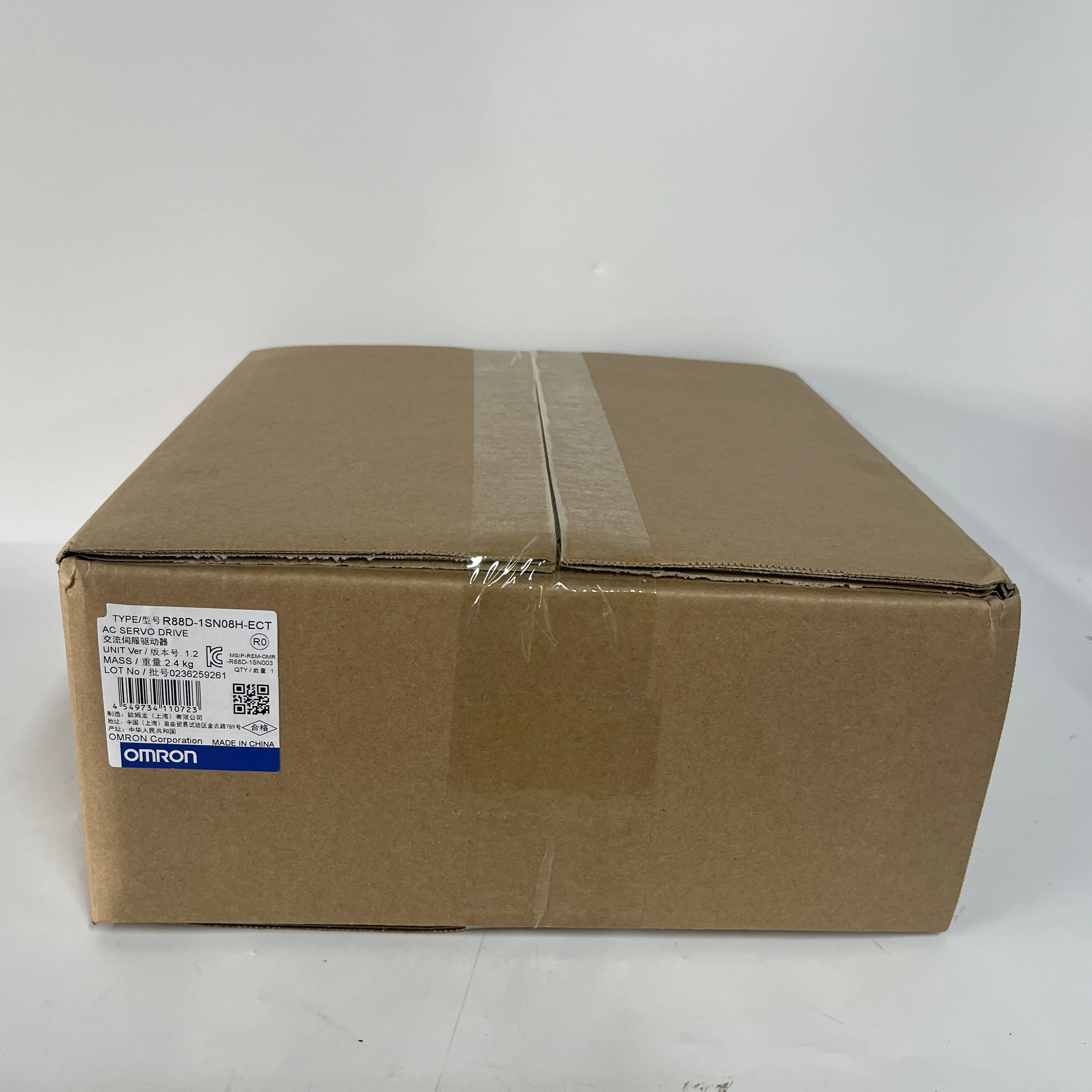 Omron AC Servo Drive R88D-1SN08H-ECT