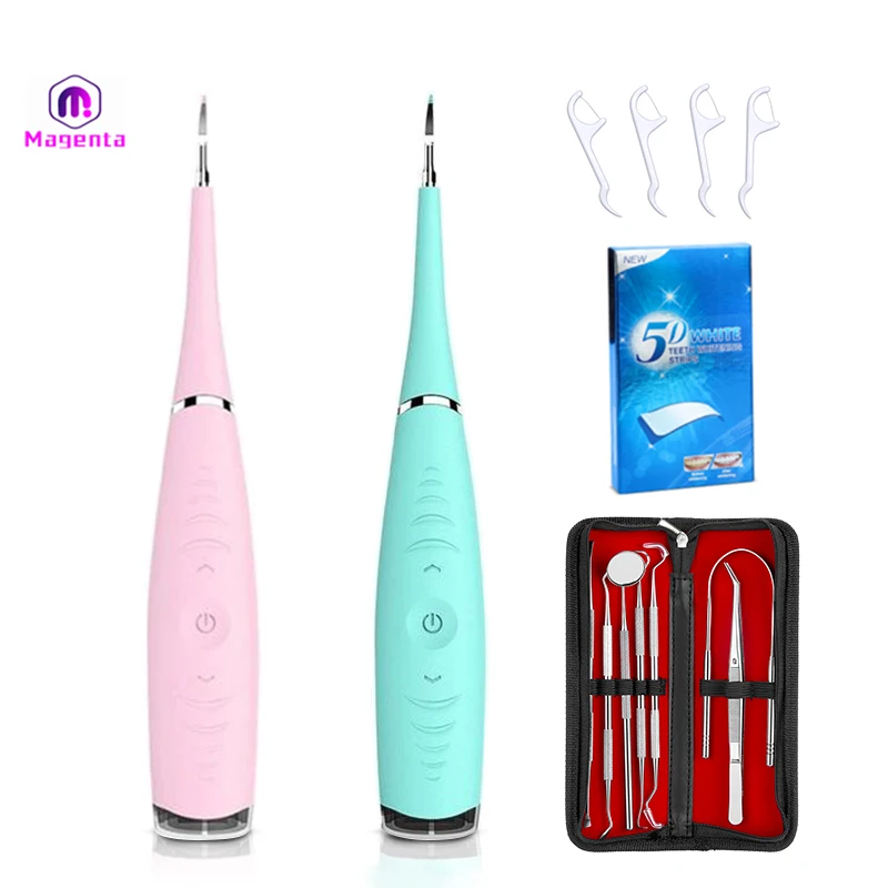 Amazon Hottest selling Ultrasonic Tartar Remover For Teeth Dental Scaler Teeth Plaque Dental Calculus Remover