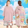 Zipper style-pink rabbit-recommended height 125-155 cm