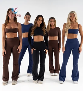 Gym Wear Women Sets Gym Apparel Sports Top Sport Dress Workout Sets for Women High Quality Seamless Workout Sets for Women