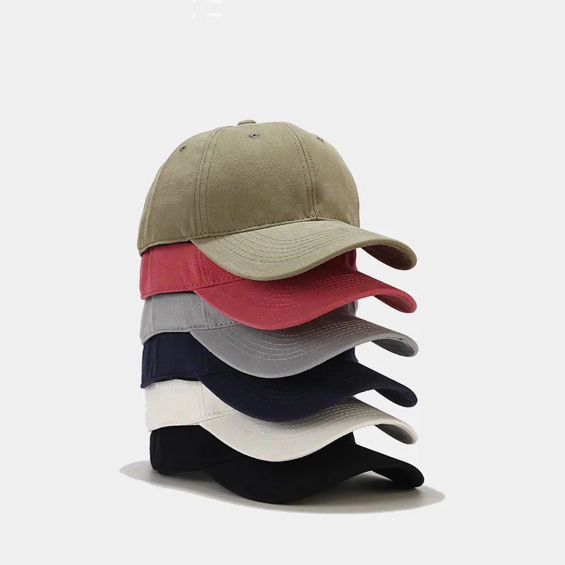 Wholesale 6-panel Vintage Cotton Baseball Cap For Men & Women Odm