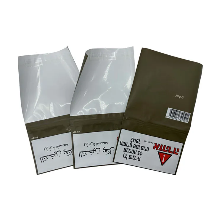 20g tobacco pouch Israel Cheap Custom Print Empty 20g Envelope Plastic Hand Rolling Tobacco  Pouch Bag 50g Smoking Tobacco Zipper Packaging Pouch