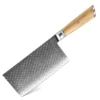 Wood 7'' Cleaver Knife