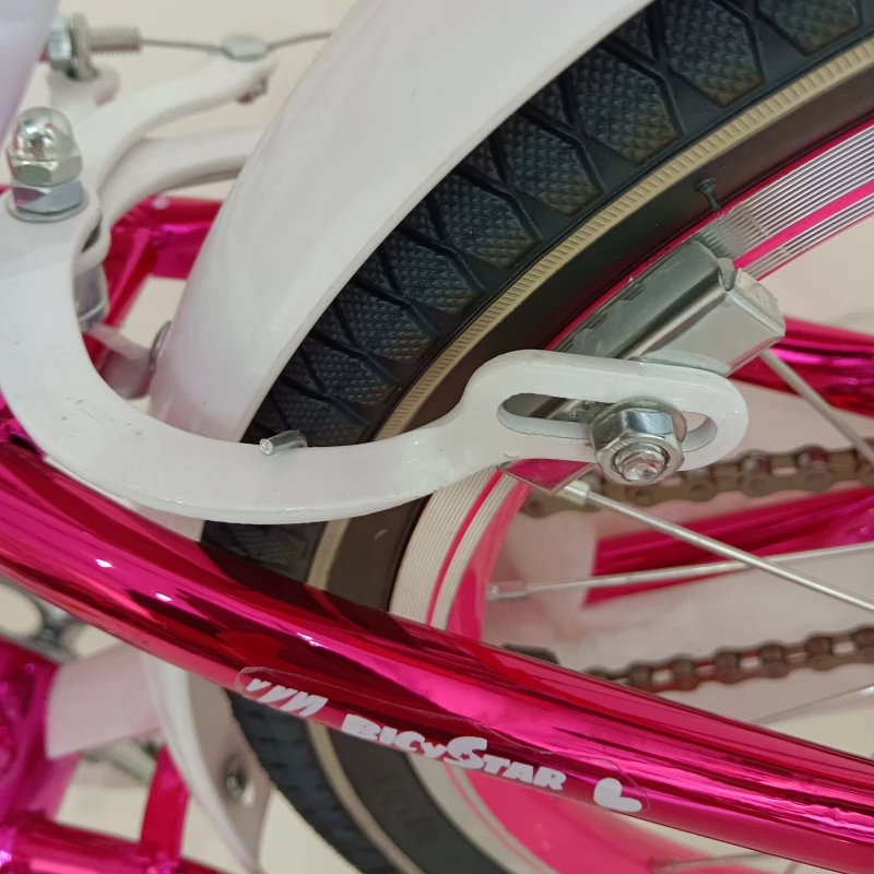 Draisienne MoMi ISOKA Roues TPR LED - Rose - De 2 Ans à 35 Kg