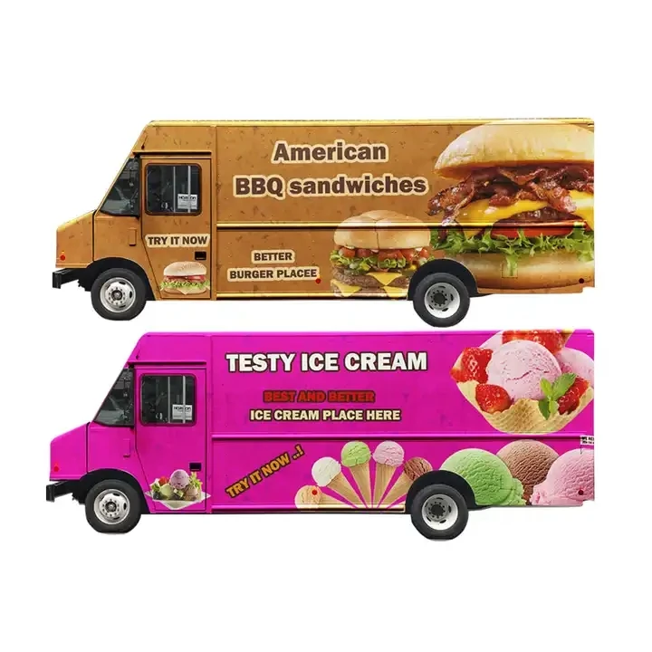Waterproof  Vehicle Sticker on Bus  for Advertisement
