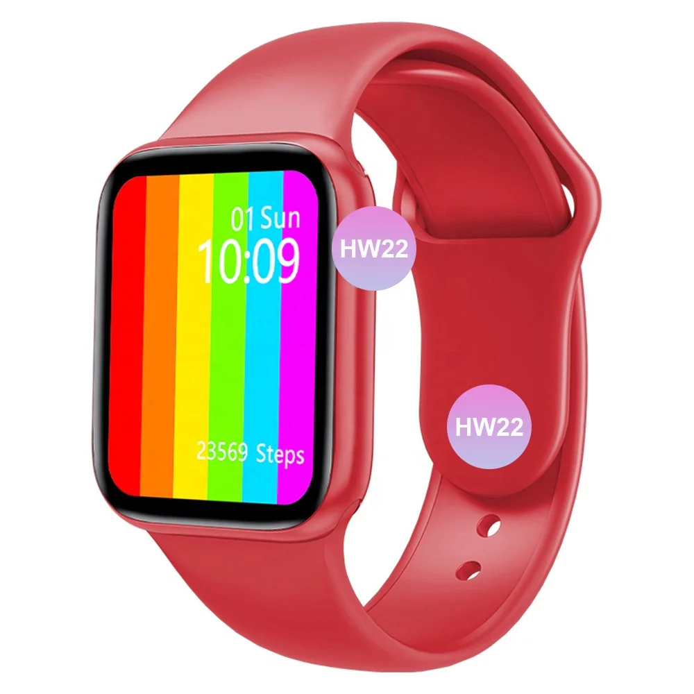 
HW22 большой калькулятор детские женские роскошные IP68 сенсорные водонепроницаемые смарт-часы 