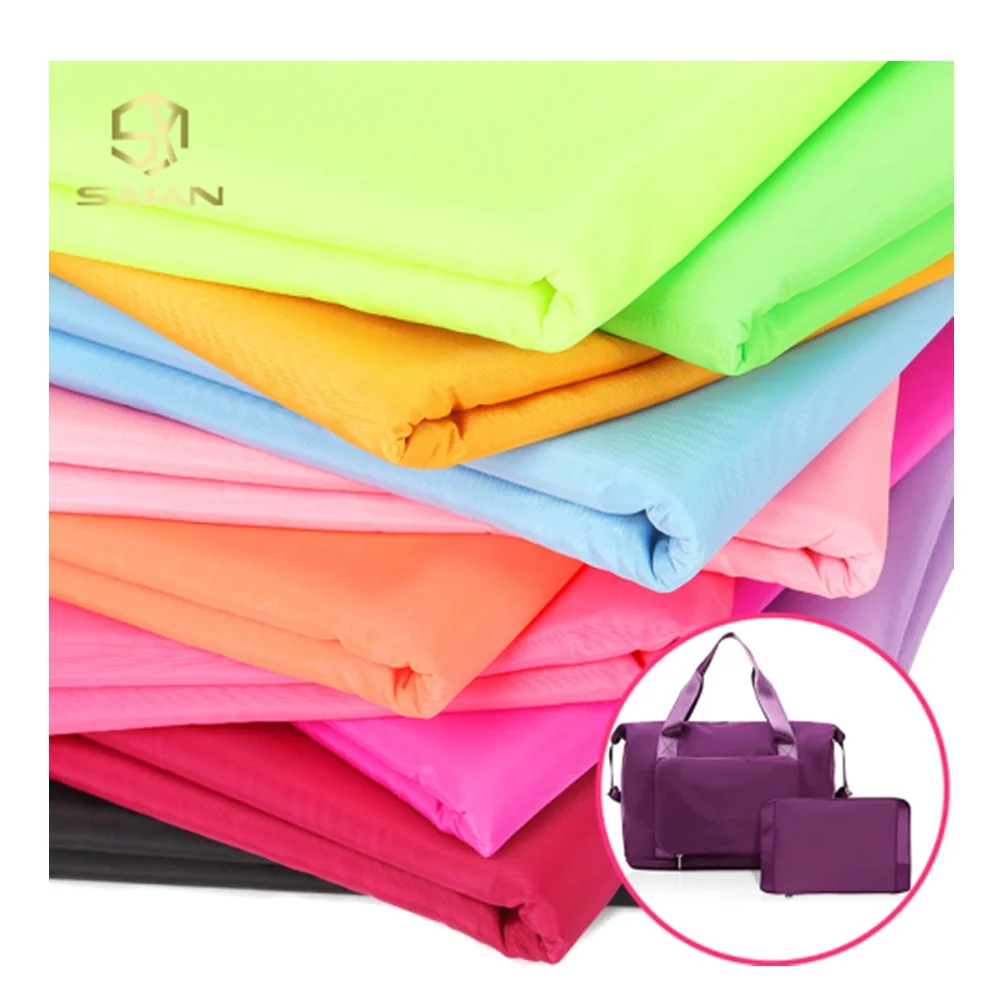 By the Yard 100% Polyester Waterproof Fabric for Handbags Luggage