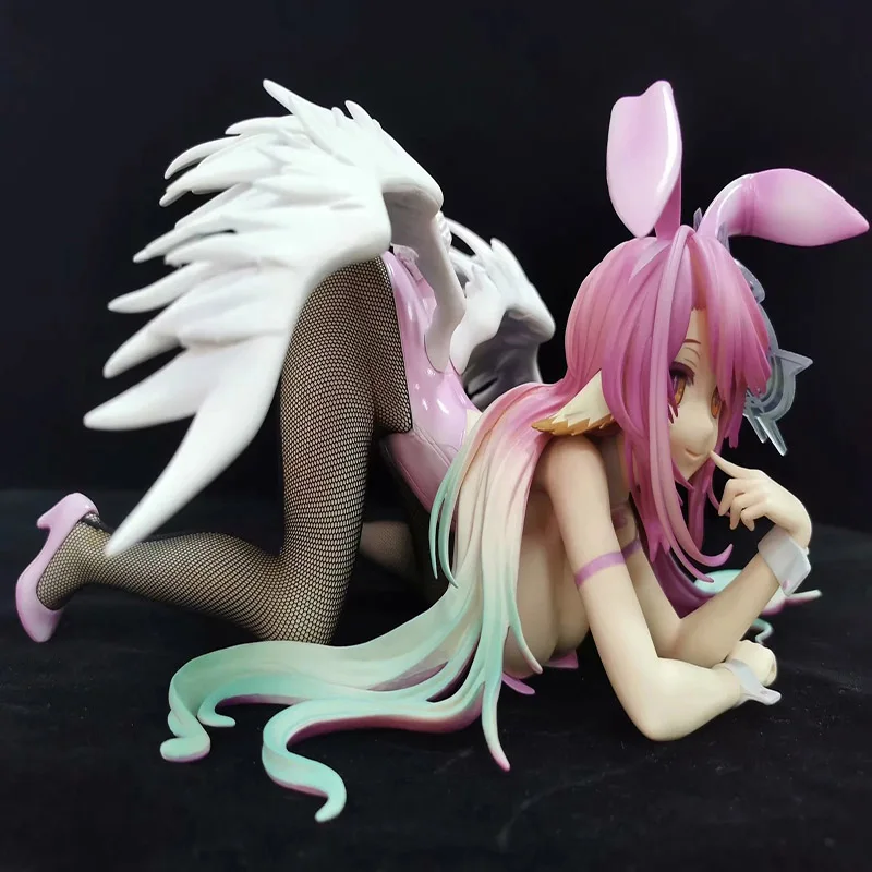 OEM Customized PVC High Quality Anime Resin Blind Box Toys Jibril No Game No Life Costume Most Beautiful Sexy Girl Anime Figure