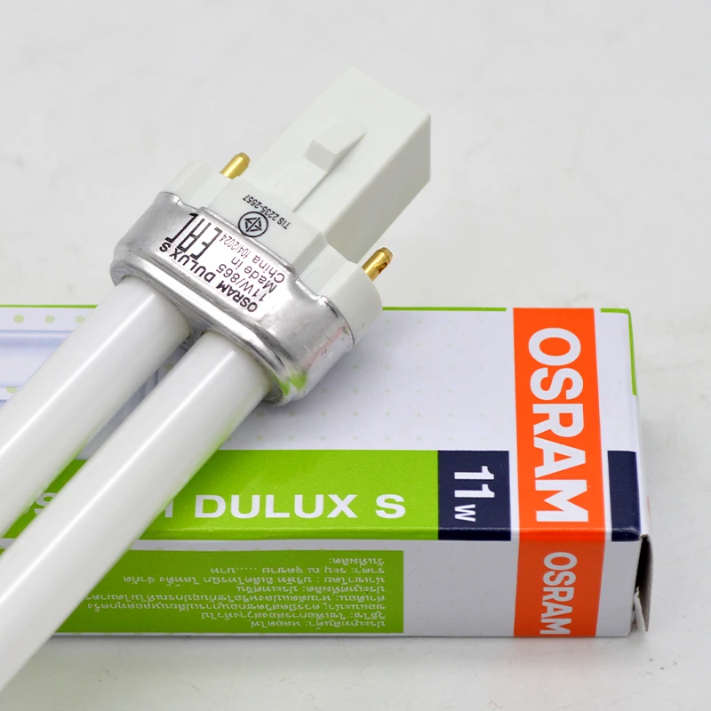 OSRAMFluorescent PL 2Pin G23/ 4Pin 2G7 U Shape DS 7W 9w 11W 840 865 855LM Base PL Lamp