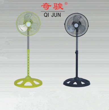 Low Price 10 INCH Round Base  Metal Grill  and Plastic Grill AC Stand Fan With Oscillation Function for Africa Market
