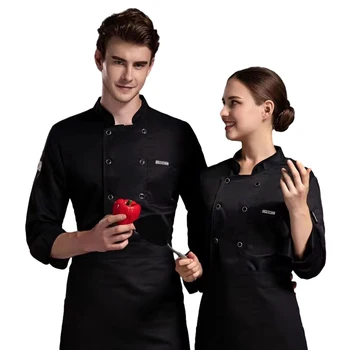 Casaco Happy Chef Vertex Masculino - Manga Curta Leve Vermelho GG