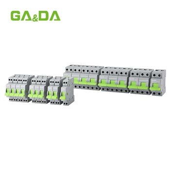 10 Stück 1P 40A/63A MTS Manueller Umschalter – DIN-Schiene, Trennschalter, Leistungsschalter, Interlock