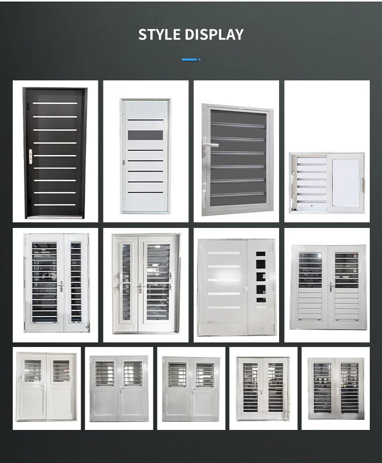 Caribbean Hurricane Impact Aluminium Glass Louver Windows Jalousie ...