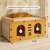 [Large -20 catties can sleep] upgraded double door double ball