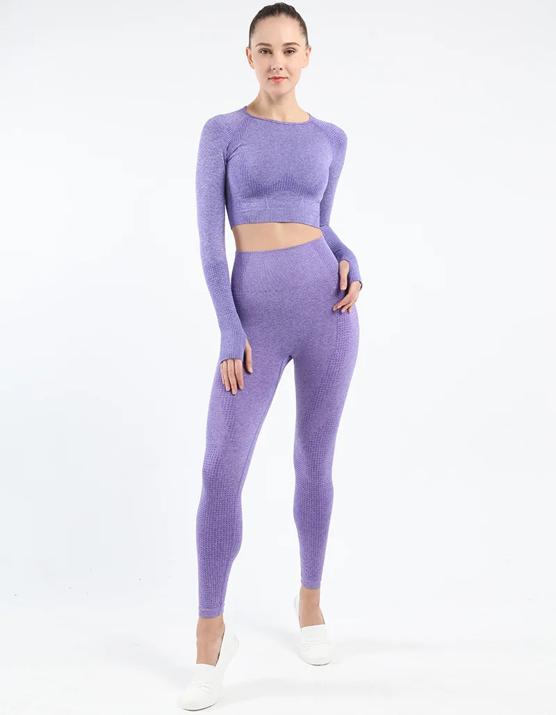 Custom LOGO Women Workout 3pcs Yoga Sets Butt Lifter Yoga Pant Fitness Bra Yoga Fitness Wear Set