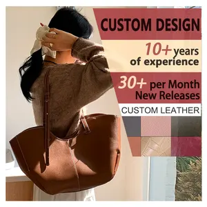 Women's New Soft Pu Leather Shoulder Bags Fashion Handbag Large Capacity Premium Bucket Tote Bag for Women