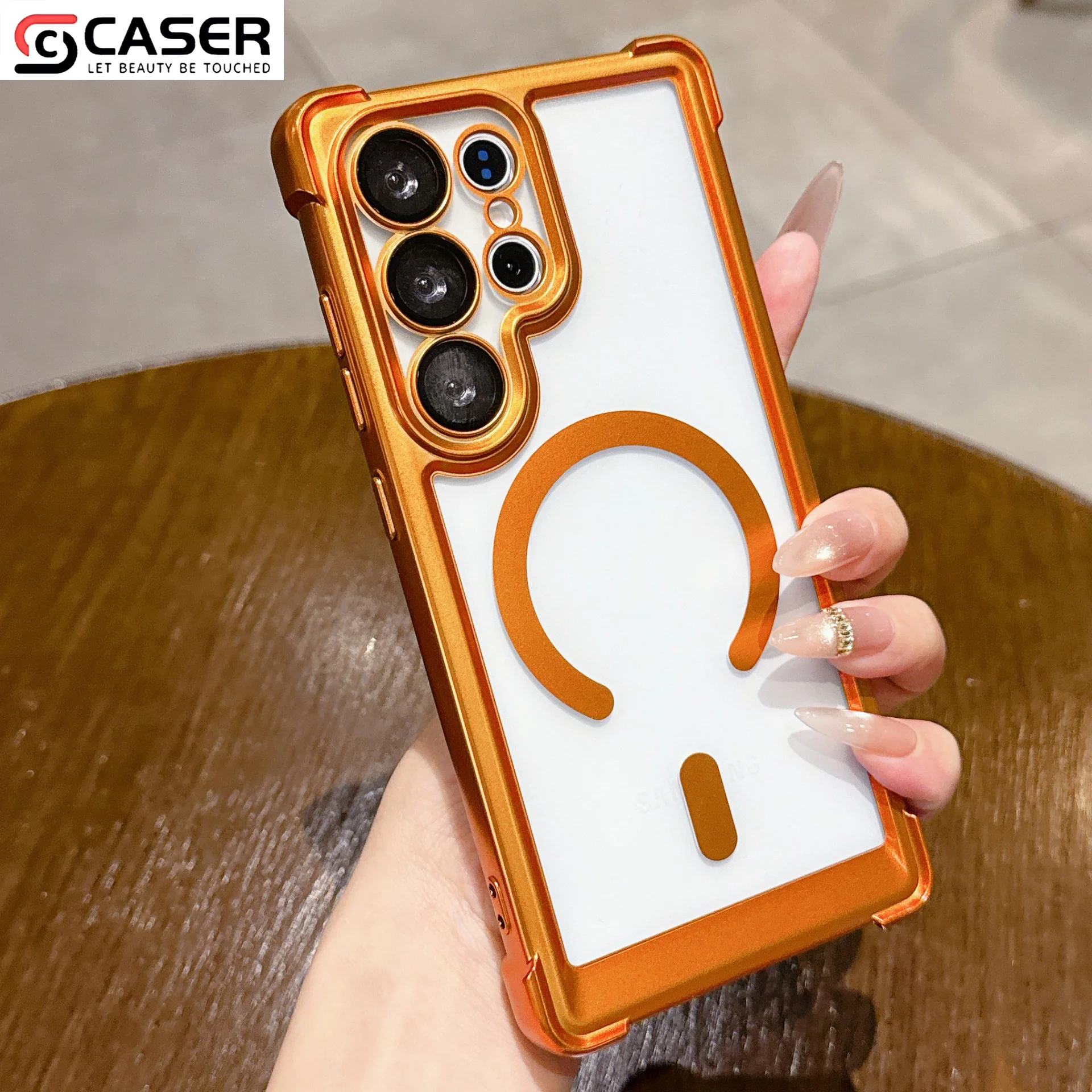 Magnetic Wireless Charging Case for Samsung 26/25/24