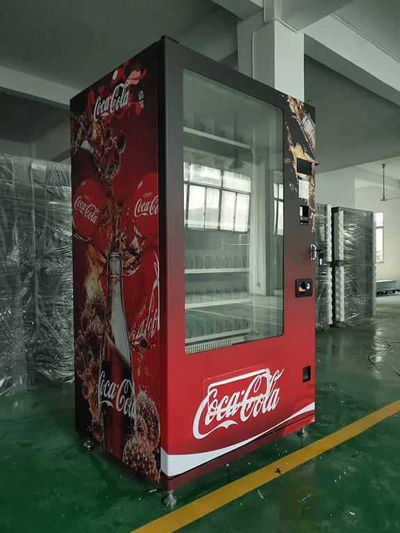 Automated Vending Machine For Mik Cola With Cooling System - Buy ...