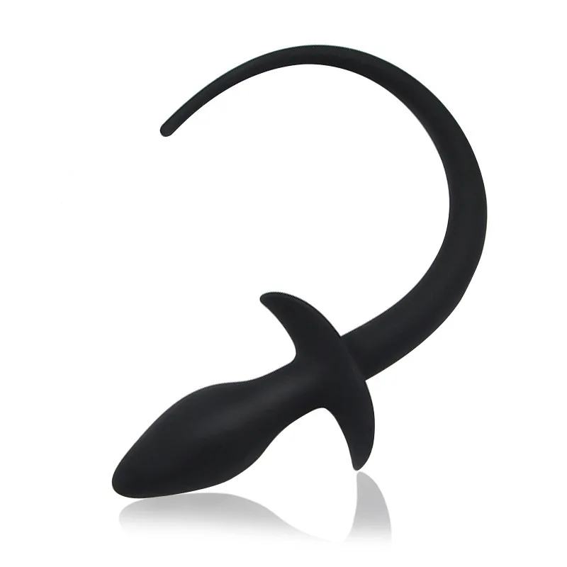 High Quality Butt Plug Tail for Man Couples Climax Black Butt Plug Sex Toys Anal Products Male Anal Plug Silicone Sexual Items