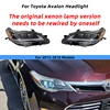 For Toyota Avalon Original Xenon Lamp Version