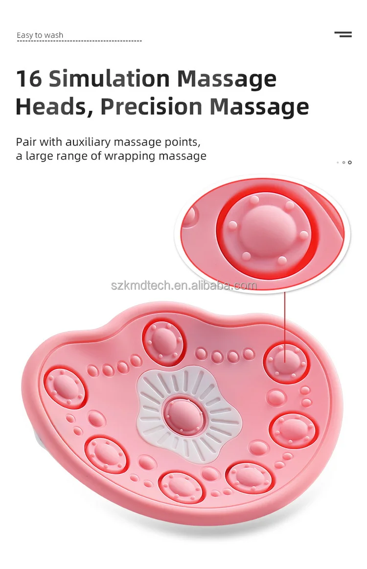 Breast Lifting Anti Sagging Device Usb Rechargeable Wireless Electric Breast Massager For